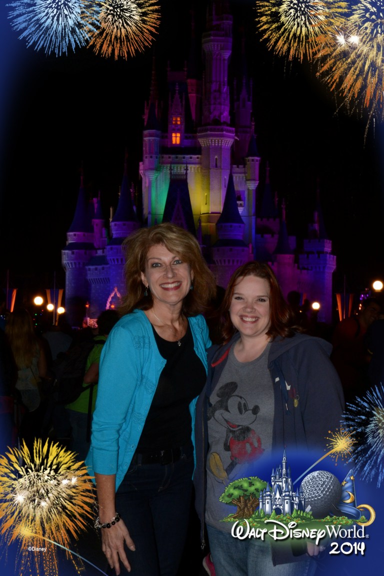 Karen &amp; I at Magic Kingdom 2014
