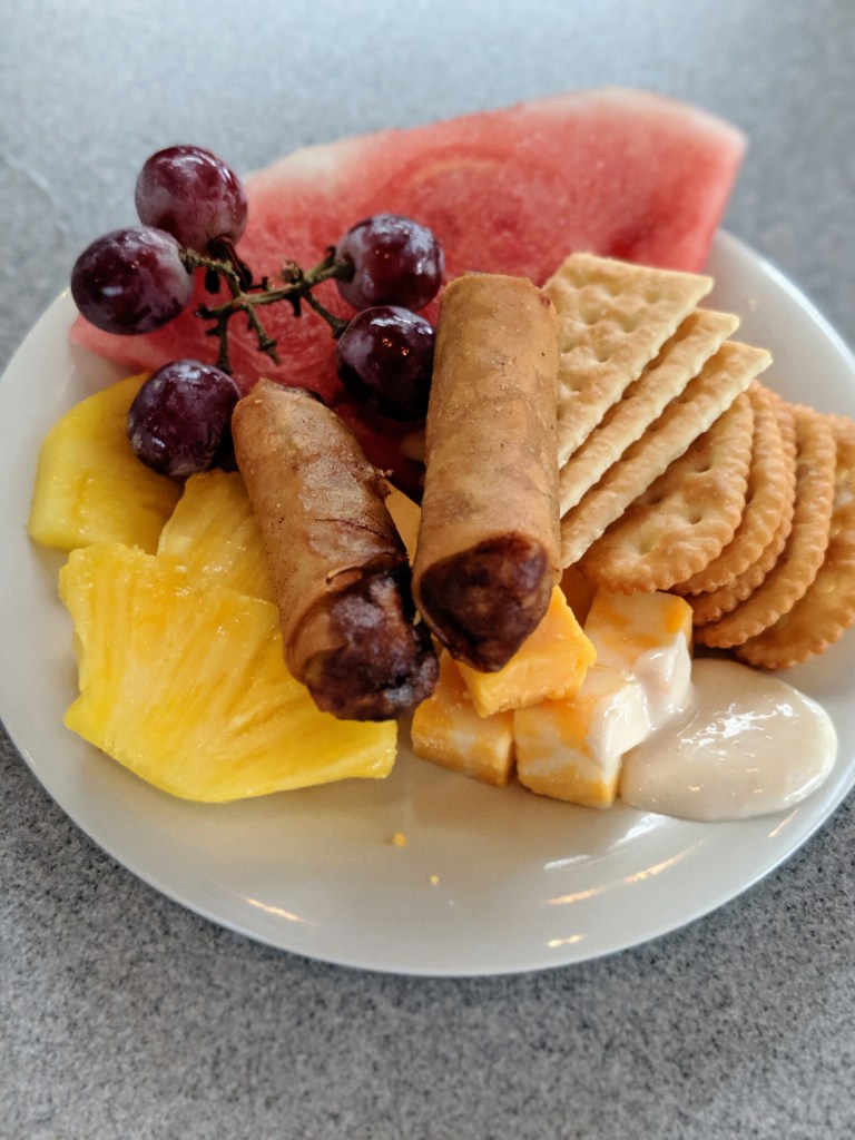 savory items &amp; fruit